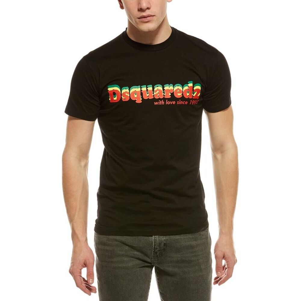 Dsquared2 Mens  T-Shirt, Black
